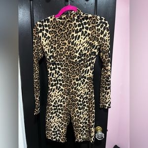 Animal print jumsuit